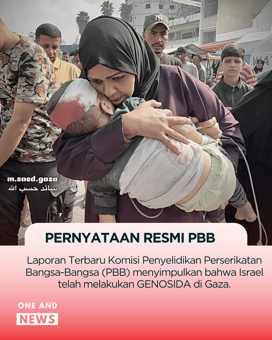 Resmi !! PBB Nyatakan Israel Lakukan Genosida di Gaza.